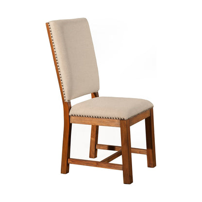 Shasta Upholstered Side Chairs, Salvaged Natural - Alpine Furniture
