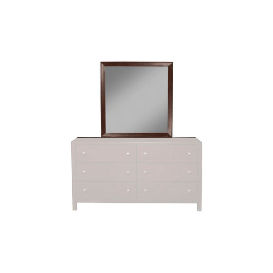 Solana Mirror, Cappuccino - Alpine Furniture