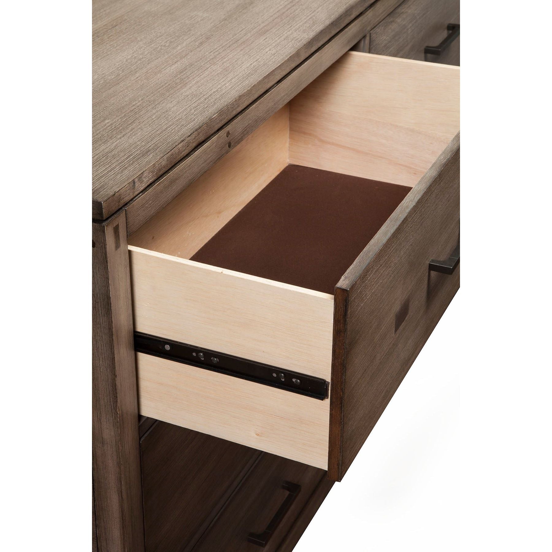 Sydney Dresser, Weathered Grey - Alpine Furniture