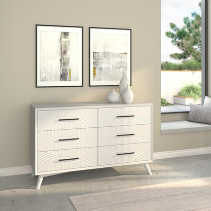 Tranquility Dresser, White - Alpine Furniture