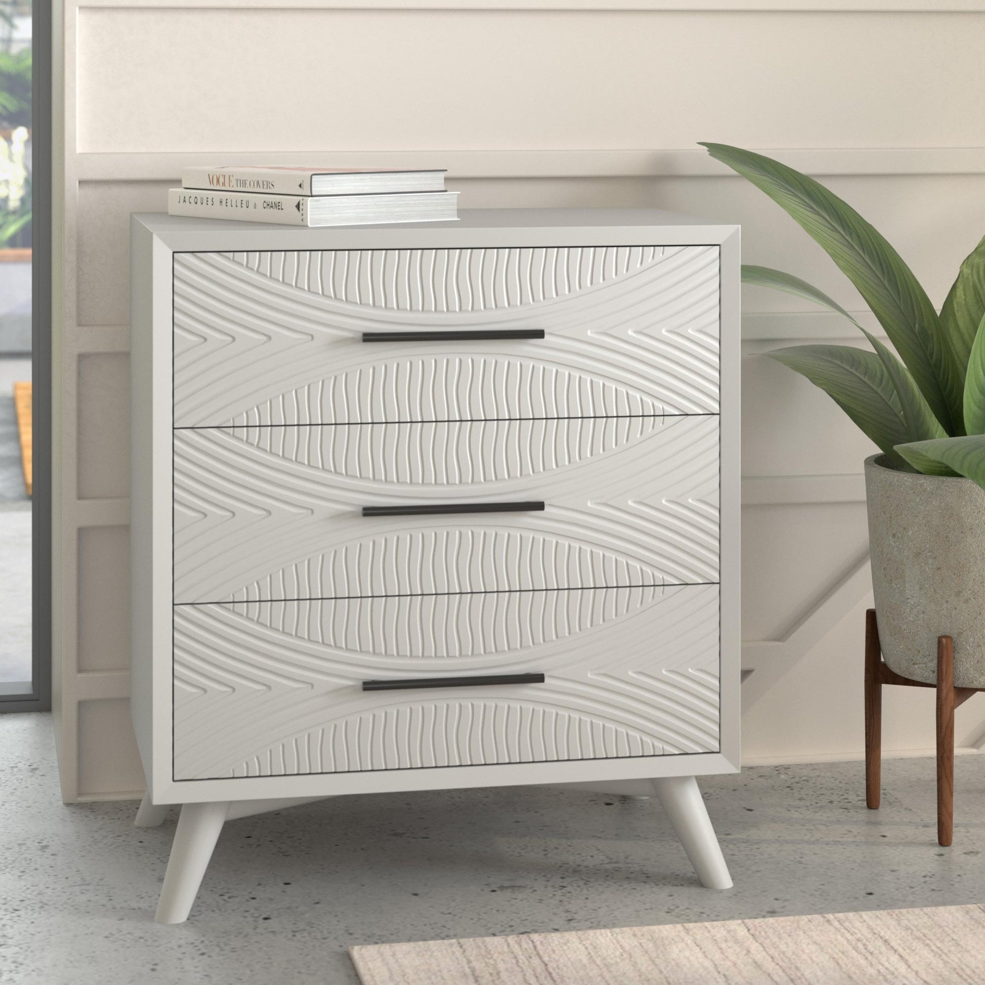 Tranquility Small Chest, White - Alpine Furniture