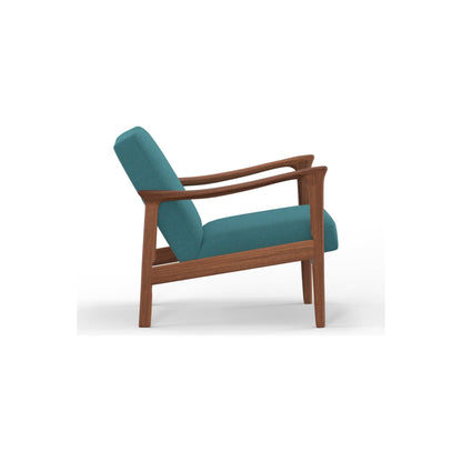 Zephyr Lounge Chair (Turquoise) - Alpine Furniture